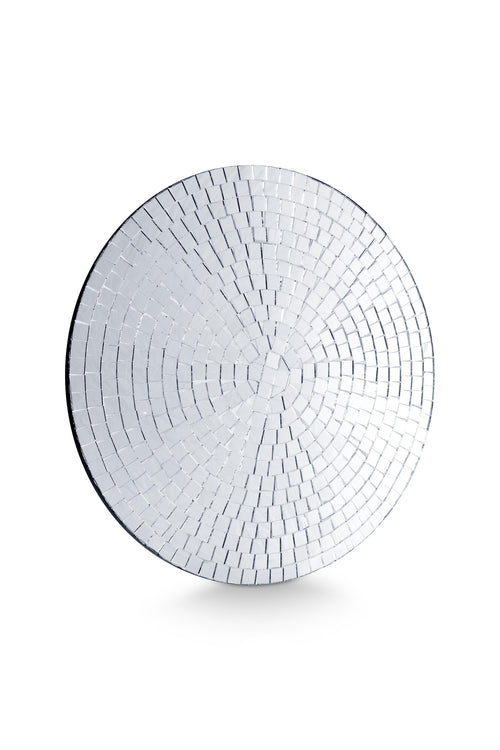 vtwonen - Wandspiegel Mozaïek - Rond - Transparant - 30cm - vtwonen shop