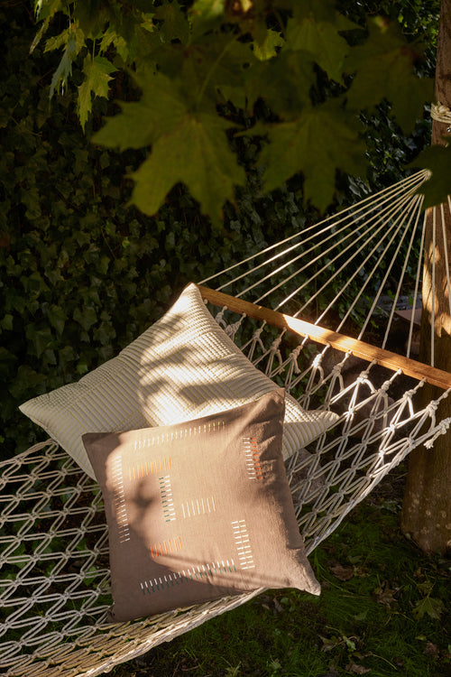 Hübsch kussen Elodie - katoen - 50x50cm - vtwonen shop