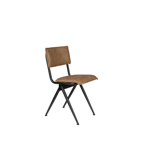 Dutchbone New Willow Eetkamerstoelen Bruin - Set van 2 - vtwonen shop