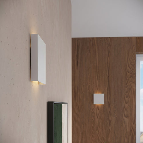 Sollux Lighting Wandlamp VANTA wit - 15x2,4x15cm