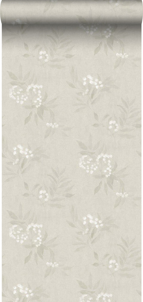 Borastapeter behang bloemen groen - 53 cm x 10.05 m - 660536 - vtwonen shop