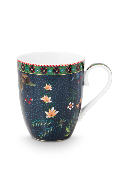Pip Studio - Berry Blues - Set van 2 Mokken Large - Koffiekopjes - 365ml