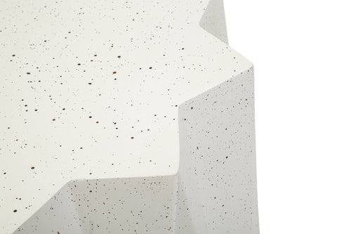 Mauro Ferretti bijzettafel - Ø 40x53 cm - wit