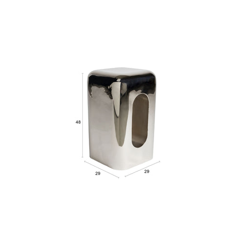 Zuiver Creek Bijzettafel Chroom - Zilver