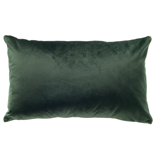 SIMSON - sierkussen 30x50 cm - visgraatpatroon - Twist of Lime - groen, blauw