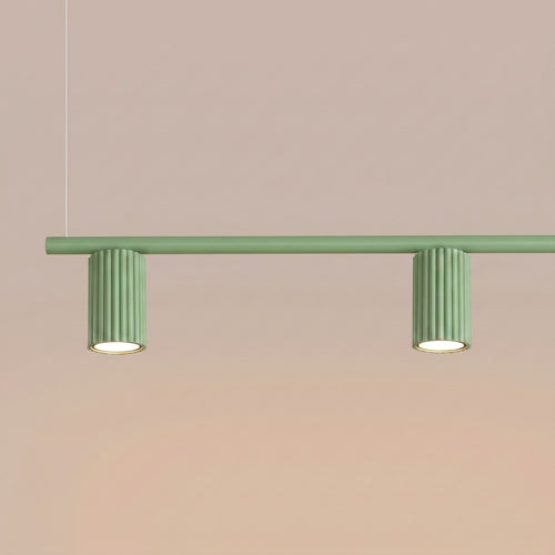 Sollux Lighting Kroonluchter KARBON 4 salie - 122x6,5x212cm