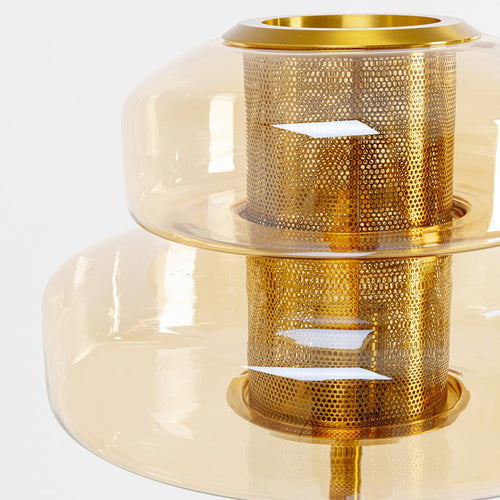 Kare Design Vloerlamp Arcadia 155cm amber