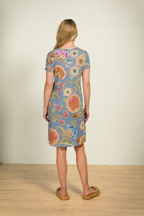 Pip Studio - Djoy Nachthemd - Dames - Matata - Blauw - S - vtwonen shop