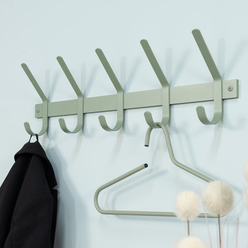 Spinder Design kapstok Dexter 5 - Dusty Green - 5 haken - vtwonen shop
