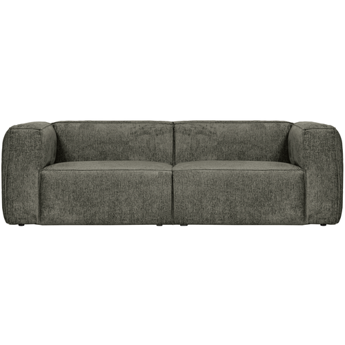 WOOOD 3.5-zits bank Bean - Structure Velvet - Waterplant - 73x242x96