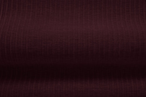 Cosmopolitan Design Bank Arendal 2-zits, chenille met ribbeleffect robijn - 102x180x70cm