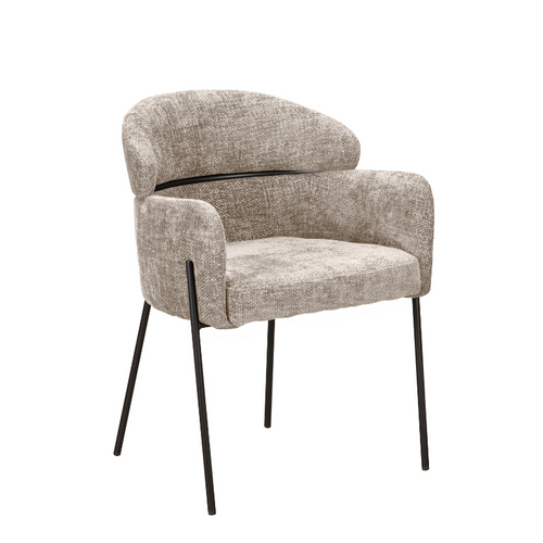 Starfurn  eetkamerstoel Otis - beige - 60,5x74,5x55cm - vtwonen shop