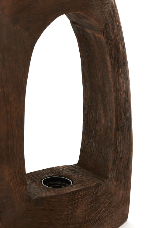 Light & Living tafellamp CARINI - bruin - 27x10x35cm - vtwonen shop