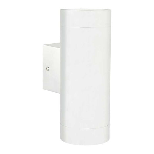 Nordlux Tin Wandlamp Buiten - Ø7,6cm - 2-lichts GU10 - IP54 - Wit - vtwonen shop