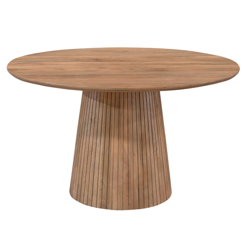 StarFurn Eettafel Solana - Rond Naturel Hout - 150x150x76cm - vtwonen shop