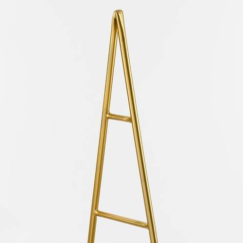 Mica Decorations Decoratie Kerstboom - L34 x B12 x H90 cm - IJzer - Goud