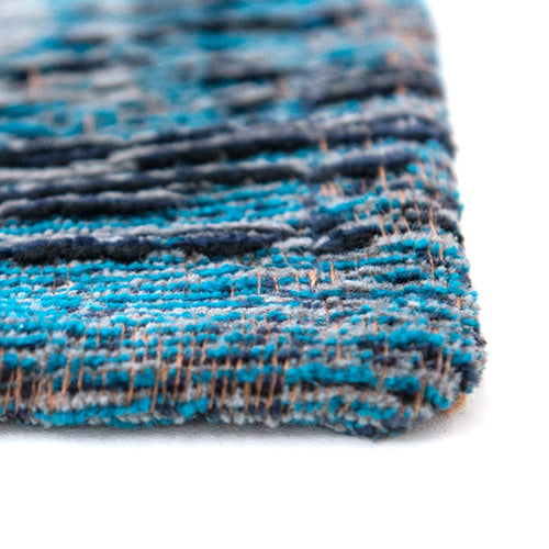 Louis De Poortere vloerkleed Grey Turquoise - blauw - 80x150cm - vtwonen shop