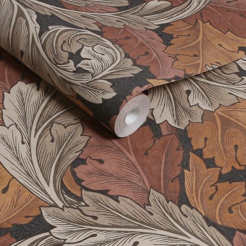 William Morris at Home vliesbehang Acanthus Burnt Orange - vtwonen shop