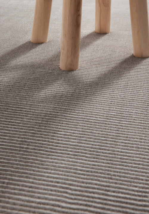 Elle Decoration Perles Shortpile Rug Dolomite Cream Grey 160x235 cm