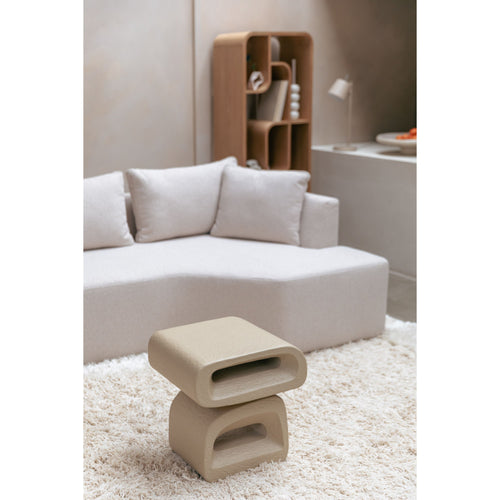 Zuiver Eddy Bijzettafel - Beige - vtwonen shop