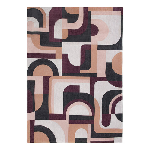 Louis De Poortere vloerkleed Pink Rohe - roze - 80x150cm