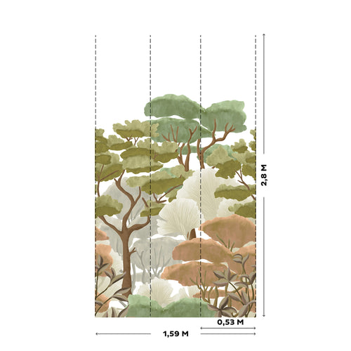 Art for the Home Fotobehang - Niwaki - 280x159cm