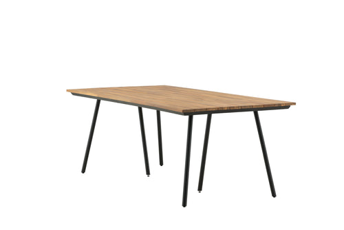 Rebellenclub Rechthoekige Tuintafel Foxglo - 200 x 100cm - Naturel Hout - vtwonen shop