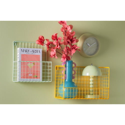 Karlsson wandklok Slope - groen - Ø20cm - vtwonen shop