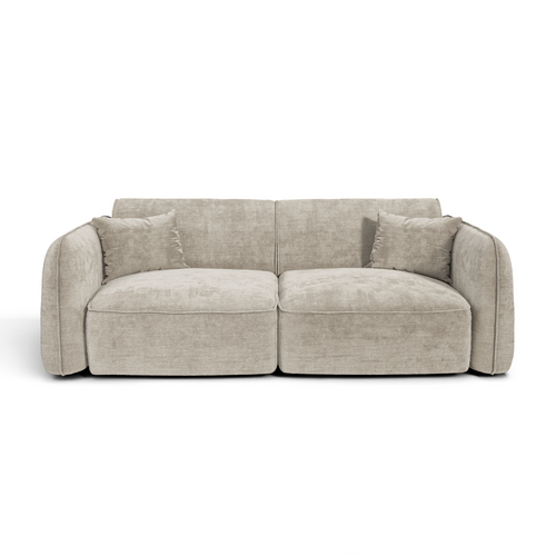 Premium Interiors - Bank LOMI - gewaafd fluweel mol 150cm