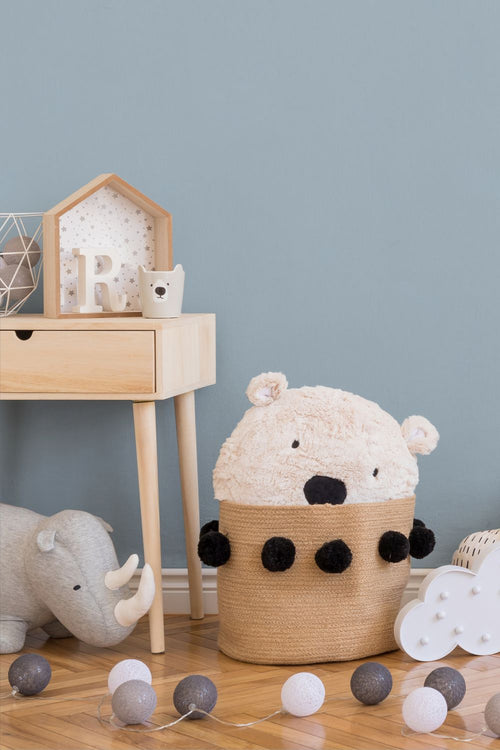 A.S. Création behang effen vergrijsd blauw - 53 cm x 10,05 m - AS-366944