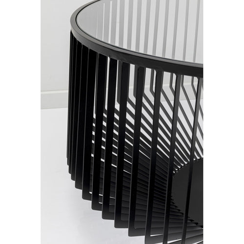 Kare Design Salontafel Corinne Ø80cm zwart