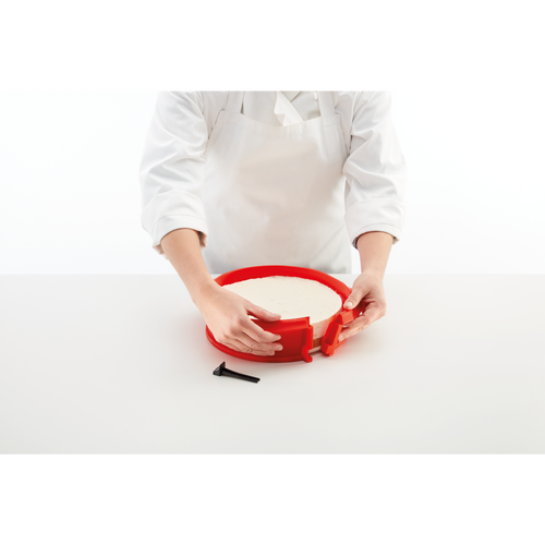 Lékué Springvorm Rond + Keramisch bord ø23 cm