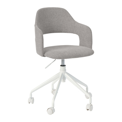 Petite Amélie Kinderbureaustoel Cerise -  H83 cm  -  Grau - vtwonen shop