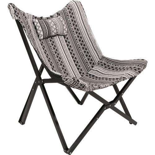 Lesli Living bistrostoel Aztec - zwart - 70x81,5x98cm