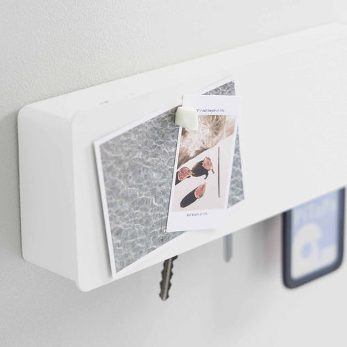 Yamazaki Tower Sleutelkastje wandmontage breed - Wit