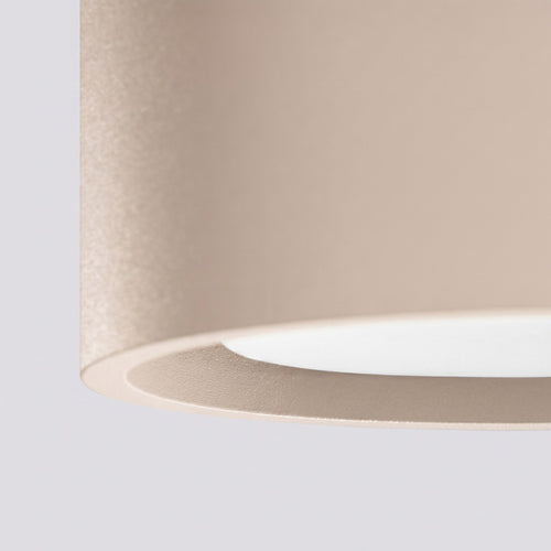 Sollux Lighting Plafondlamp MODO 1 taupe Gx53 - 10x10x6cm