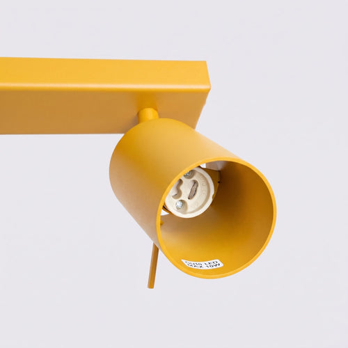 Sollux Lighting Plafondlamp RING 4L geel - 80x6x16cm