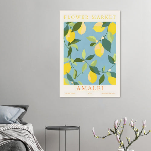 Artfulprints  Flower market - Amalfi   poster 30x40 cm - vtwonen shop
