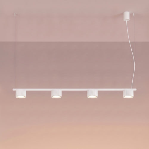 Sollux Lighting Kroonluchter RIFF 4 wit Gx53 - 122x10x208cm