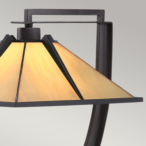 1-flammige Tischlampe Western Bronze