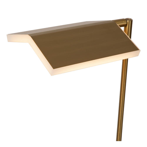 Lucide leeslamp AARON - Geïntegreerde LED - Mat Goud / Messing - vtwonen shop