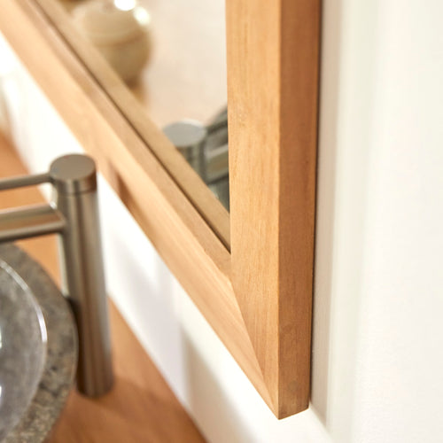 Tikamoon Teakhouten spiegel 160 x 60 cm - Naturel - vtwonen shop