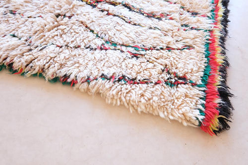 AFK Living vloerkleed Berber - handgemaakt - Wol - 95 x 205 cm - vtwonen shop