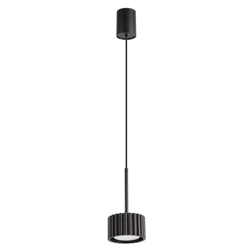 Sollux Lighting Hanglamp AURA 1 zwart Gx53 - 10x10x125cm