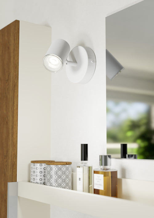 EGLO spot Consuma 1 - gu10 - 11 cm - wit - vtwonen shop