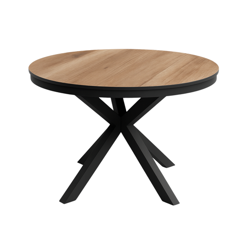 Sens-Line - Milano Tuintafel - Ø120cm - Houtkleur