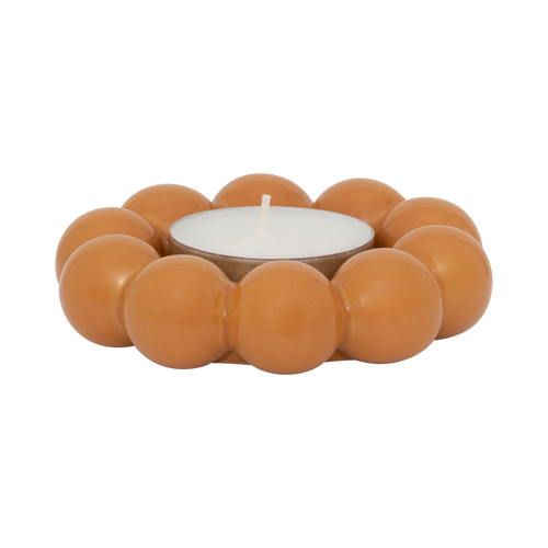 Urban Nature Culture kandelaar Talon, golden orange - Ø 12 * 3 cm