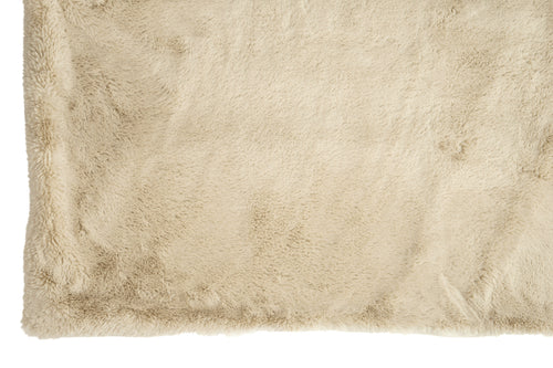 J-Line plaid Cutie - fleece Deken – Polyester – lichtgrijs - 180 x 30 cm - vtwonen shop