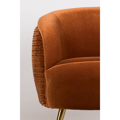 Bold Monkey So Curvy fauteuil oranje - vtwonen shop