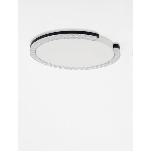 Nova Luce GREAMY Decoratieve plafondlamp Sandy Black Triac dimbare LED 21W 1365lm 3000K